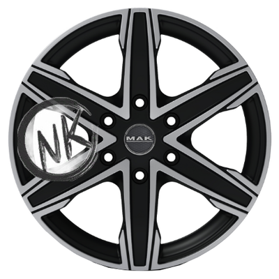 MAK 6,5×16/6×130 ET62 D84,1 King 6 Ice Black
