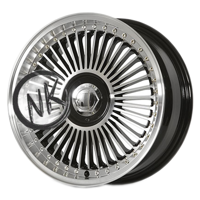 PDW 7×17/5×100*5×114,3 ET38 D67,1 Ferris (9009/01) M/B (конус)