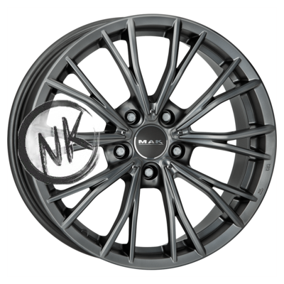 MAK 8×18/5×112 ET20 D66,6 Mark Matt titanium