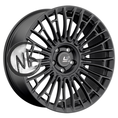 LS Forged 10×22/5×130 ET28 D71,6 LS FG25 MB (конус, Колпак+лого)