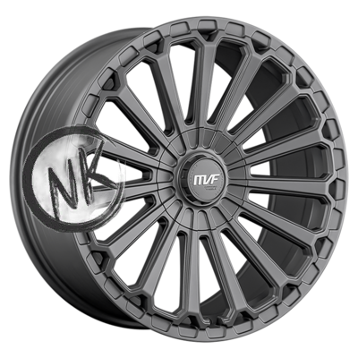 LS FlowForming 9×20/6×139,7 ET20 D106,1 RC80 MGM (конус, Колпак+лого)
