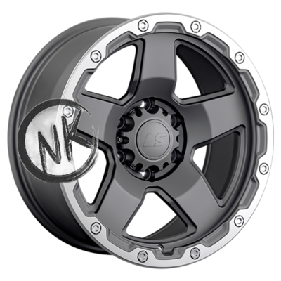 LS 9,5×18/6×139,7 ET5 D106,1 1371 MGML (конус, Колпак+лого)