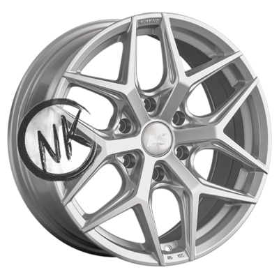 LS 8×18/6×139,7 ET26 D78,1 1303 Sil (конус, Колпак+лого)