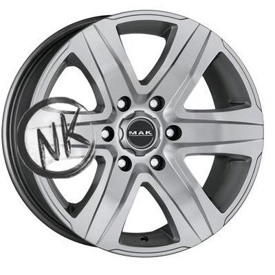 MAK 8,5×18/6×114,3 ET30 D66,1 Stone 4×4 T Silver