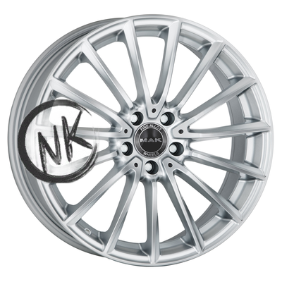 MAK 8×19/5×112 ET34 D66,6 Komet Silver