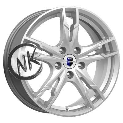 K&K 7×17/5×114,3 ET47 D66,1 Солар (КС875) Сильвер SK