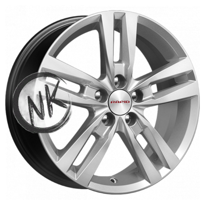 K&K 6,5×16/5×114,3 ET45 D67,1 Rassvet (КС868) Сильвер SK