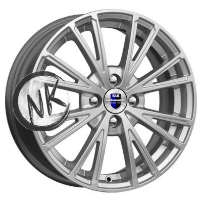 K&K 6×16/4×100 ET37 D60,1 Меандр-оригинал (КС879) Сильвер SK