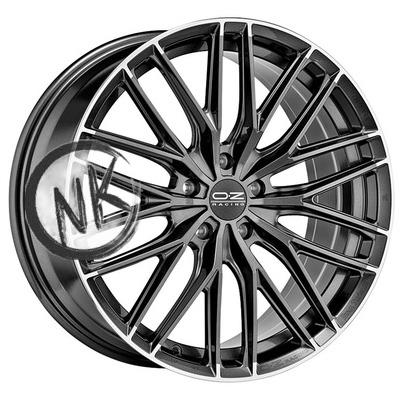 OZ 9,5×20/5×112 ET35 D75 Gran Turismo HLT Star Graphite Diamond Lip