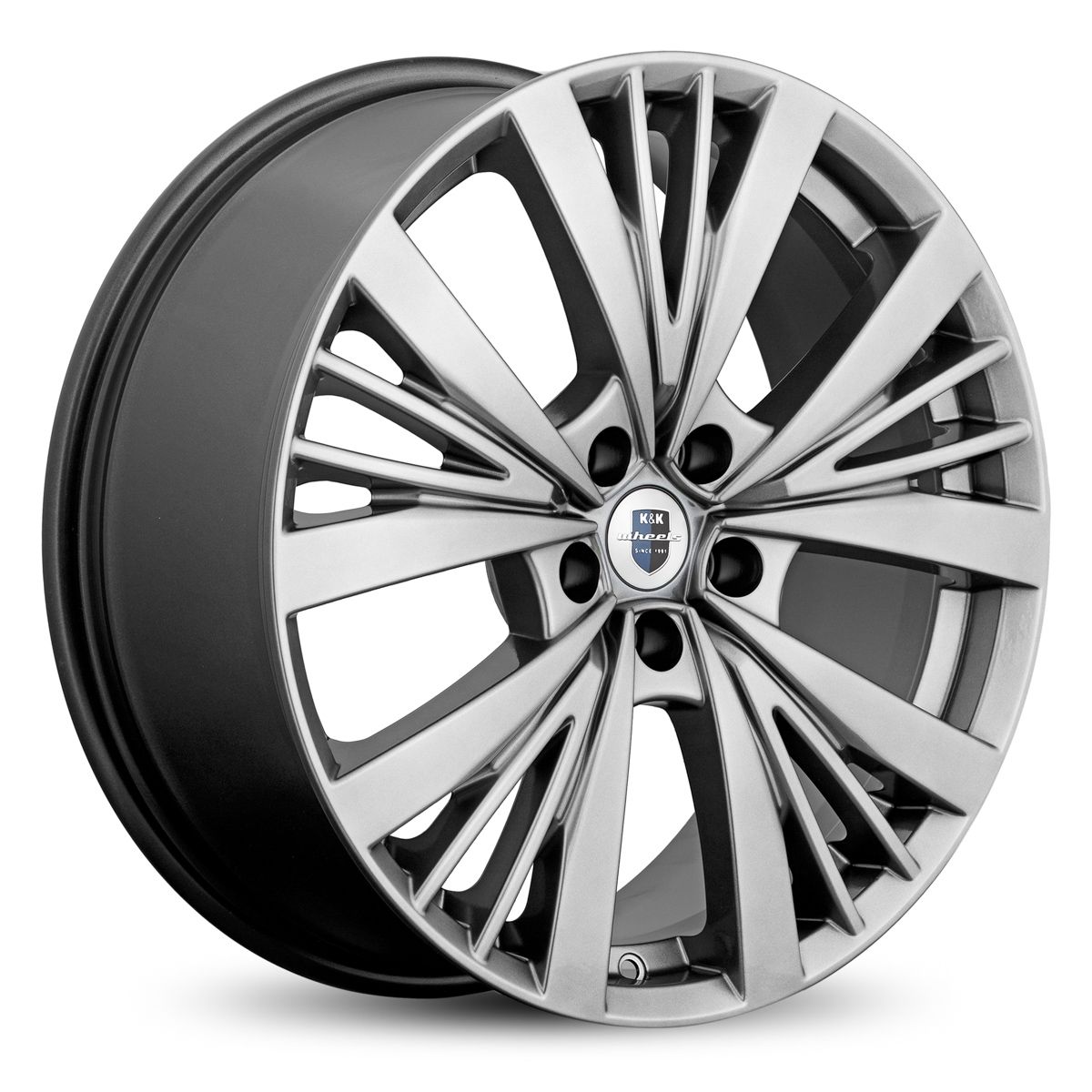 КиК  Марвел-ориг. (КС881)  7,5R19 5*114,3 ET35  d60,1  Дарк платинум  [r77255]    Fb max 750 kg