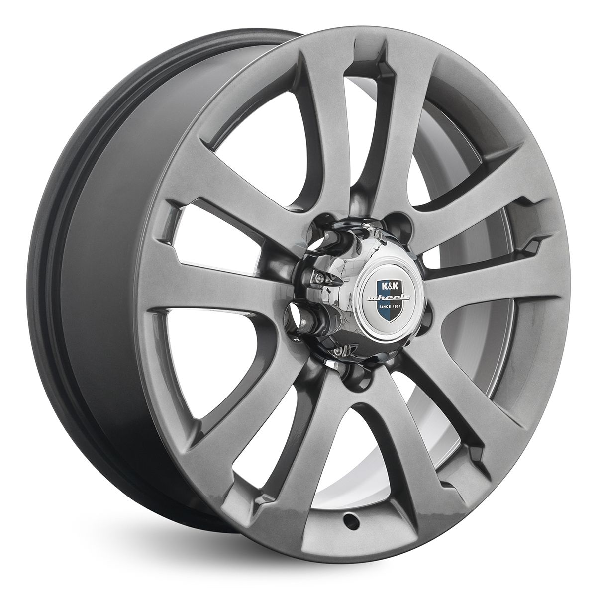 КиК  Сахара-Patriot (КС1056)  7,0R18 5*139,7 ET35  d108,5  Дарк платинум  [80497]  Fb max 790 kg