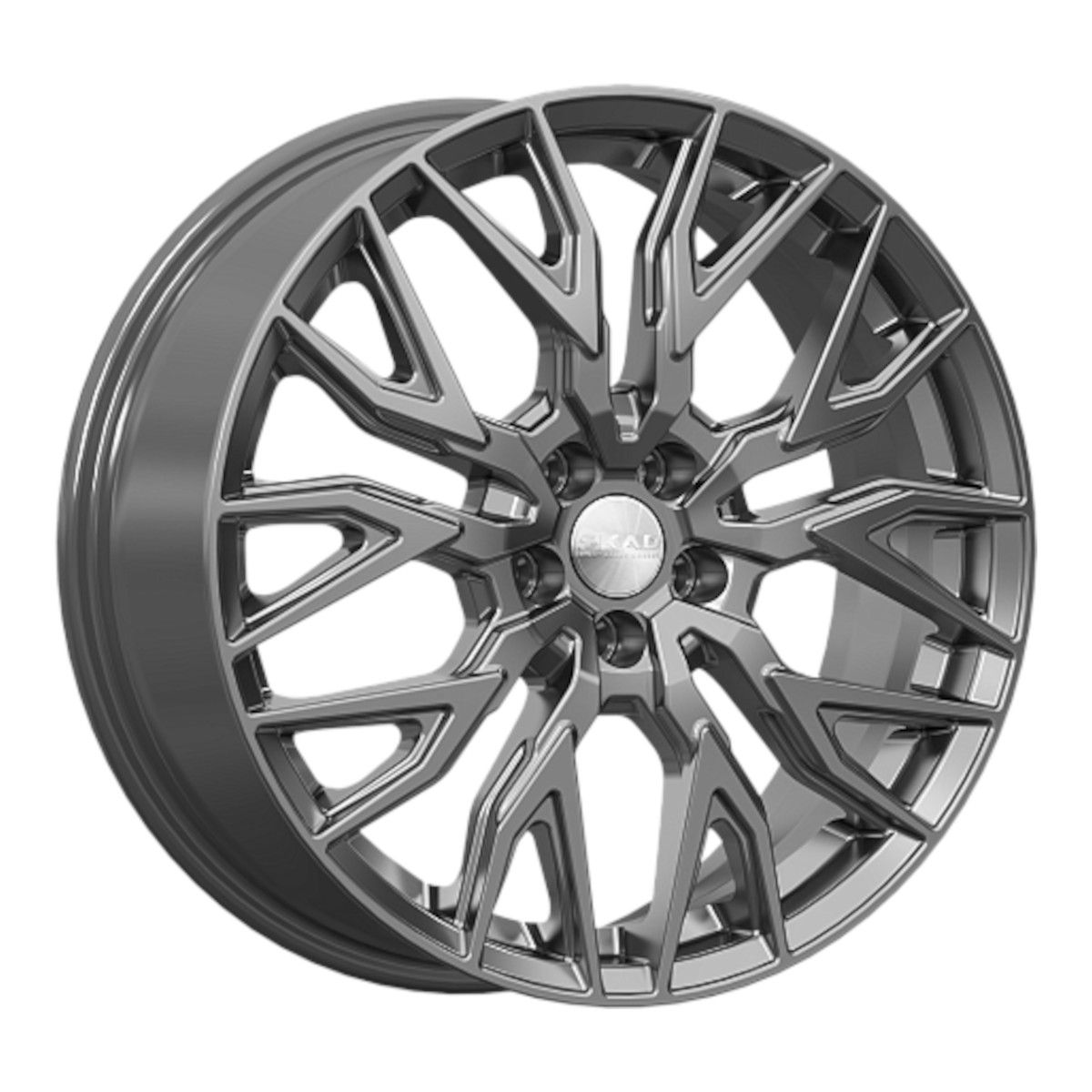 СКАД  Эльба  7,0R18 5*114,3 ET37  d66,6  Графит  [4600427]    Fb max 650 kg