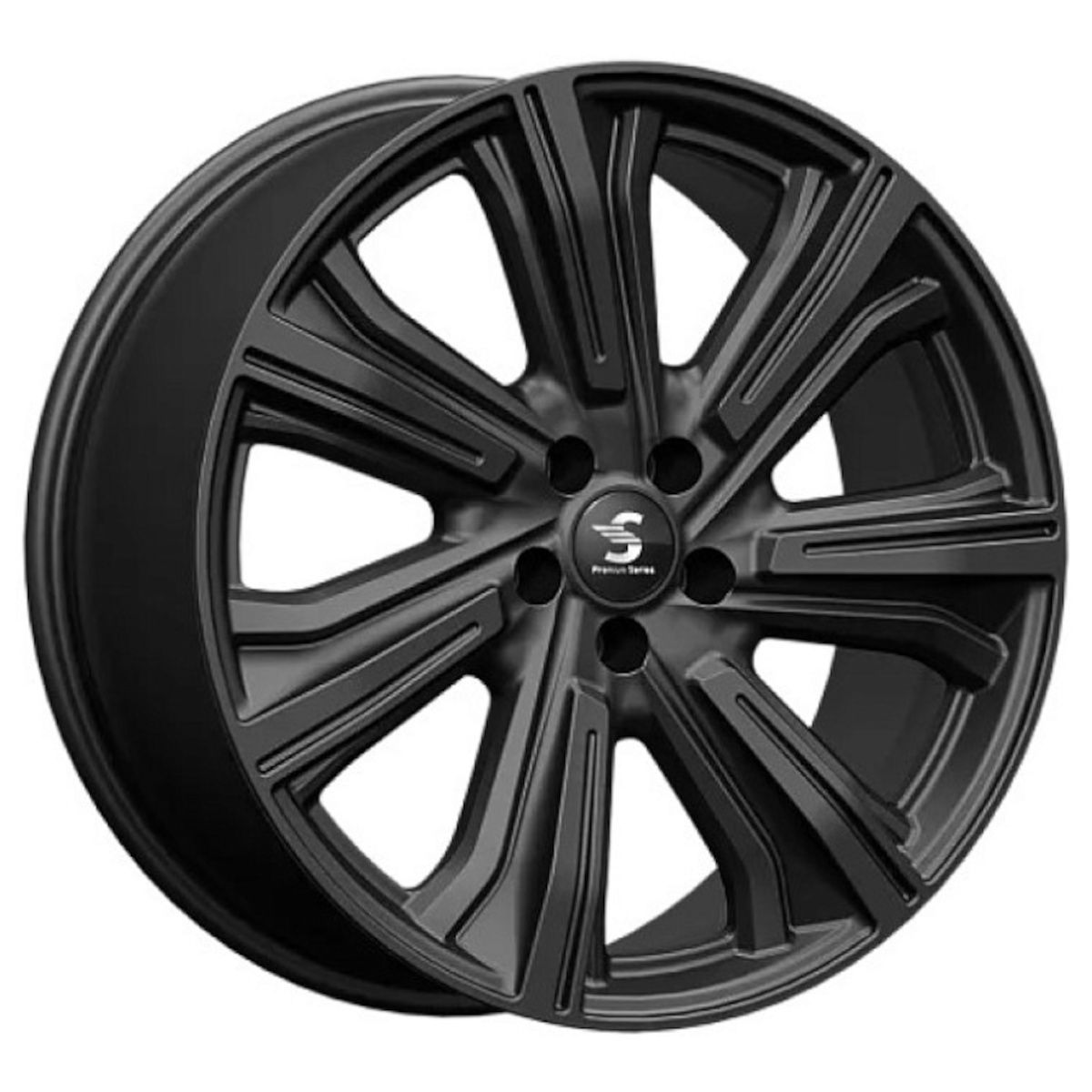 СКАД Premium  Kleemann (КР1067)  8,5R20 5*120 ET45  d59,6  Fury black  [83998]  Fb max 975 kg