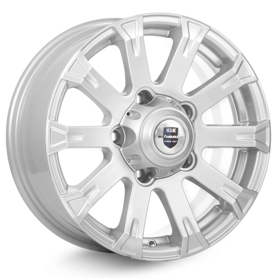 КиК  Байкал (КС601)  7,0R16 5*139,7 ET35  d98,5  Сильвер  [14183]  Fb max 825 kg