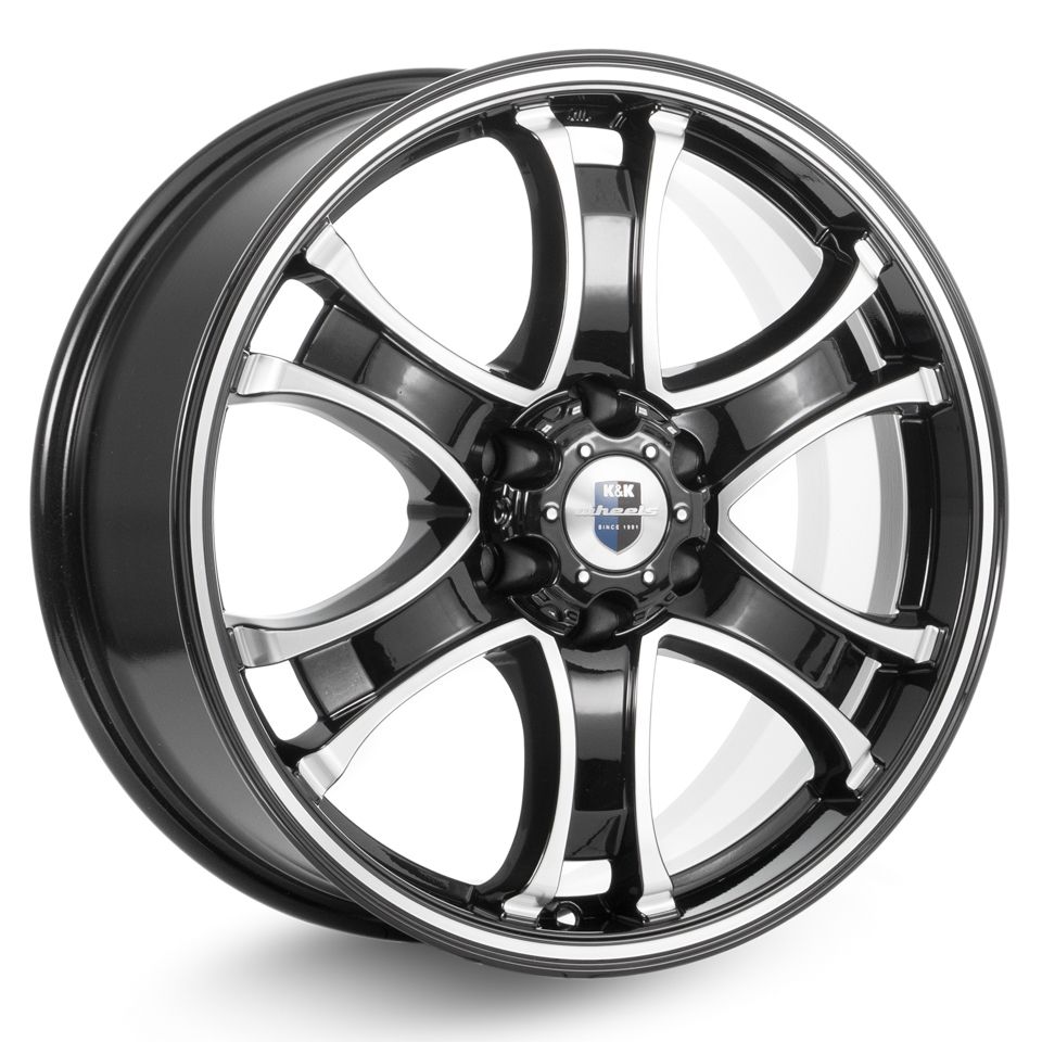 КиК  Балеар-оригинал (КС727)  7,5R18 6*139,7 ET33  d100,1  Алмаз черный  [r67669]  Fb max 900 kg