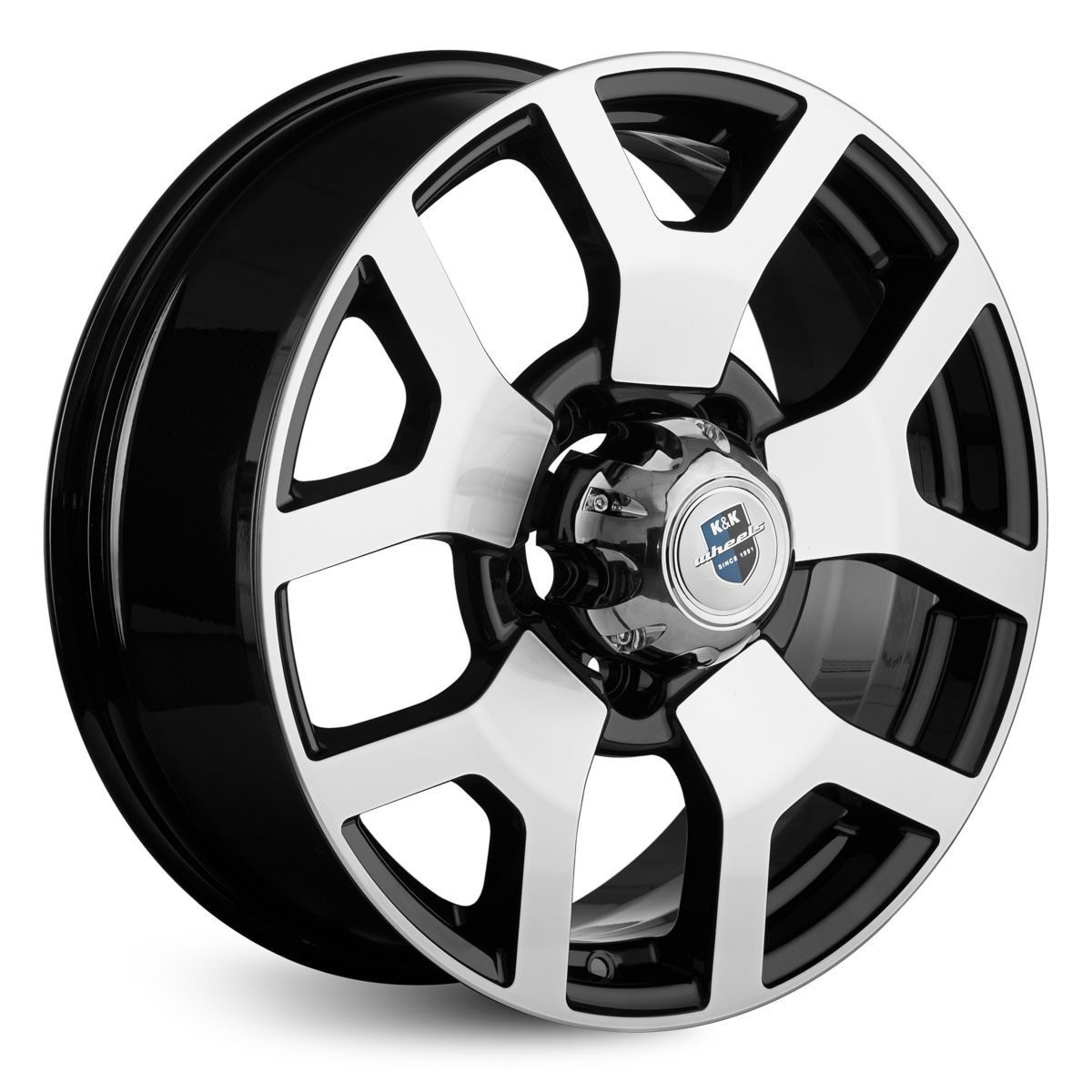 КиК  Намиб (КС929)  7,0R18 5*139,7 ET35  d108,5  Алмаз черный  [76296]  Fb max 750 kg