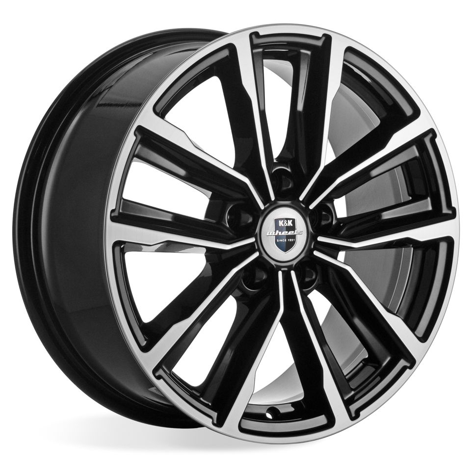 КиК  Лацио (КС964)  7,5R17 5*114,3 ET45  d60,1  Алмаз черный  [77376]  Fb max 655 kg