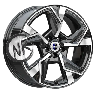 K&K 7,5×18/5×114,3 ET37 D66,6 Кайан (КС1012) Алмаз черный