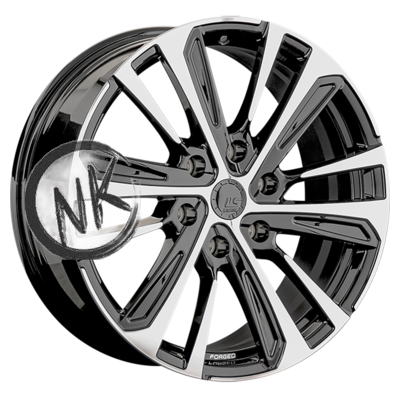 LS Forged 8,5×19/6×139,7 ET45 D95,1 LS FG19 BKF (конус, C570)