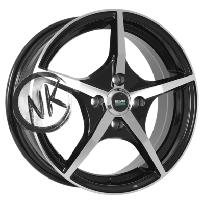 Megami 5,5×14/4×100 ET40 D54,1 MGM-19FF BKF