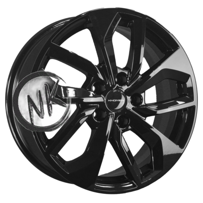 Khomen Wheels 7×17/5×114,3 ET45 D60,1 KHW1703 (Changan/Geely/Lexus/Toyota) Black