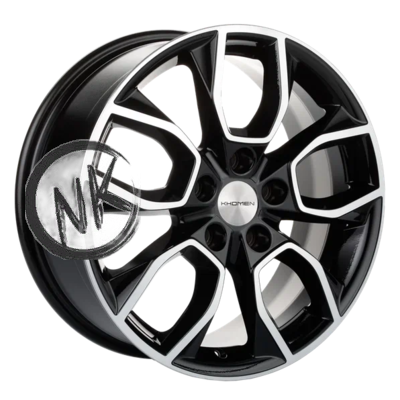 Khomen Wheels 7×17/5×110 ET46 D63,3 KHW1713 (Changan CS35 Plus) Black-FP