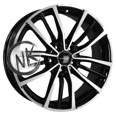 Khomen Wheels 7×18/5×114,3 ET45 D60,1 KHW1812 (Changan/Geely/Lexus/Suzuki/Toyota) Black-FP