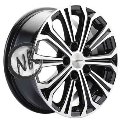 Khomen Wheels 6,5×16/5×114,3 ET43 D67,1 KHW1610 (Huyndai/Kia) Black-FP