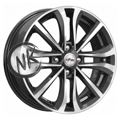 iFree 6×16/4×100 ET45 D56,6 Панган (КС938) Блэк Джек