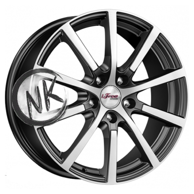 iFree 7×17/5×114,3 ET39 D60,1 Big Byz (КС680) Блэк Джек