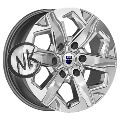 K&K 7,5×17/6×139,7 ET38 D67,1 Тейт (КС1050) Дарк платинум