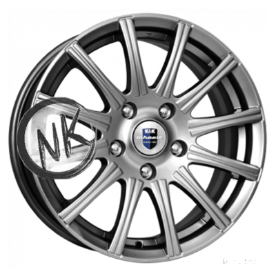 K&K 5×13/4×100 ET35 D67,1 Сиеста (КС477) Дарк платинум