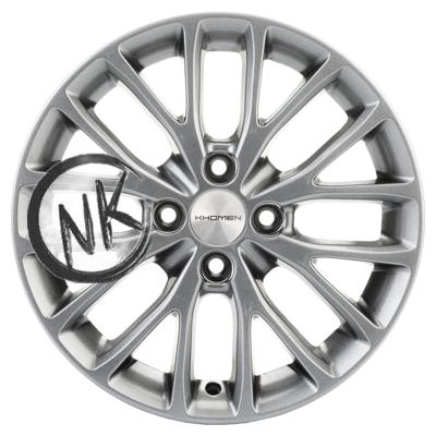 Khomen Wheels 6×15/4×100 ET50 D60,1 KHW1506 (Vesta) G-Silver