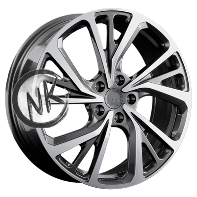 LS Forged 7×19/5×120 ET45 D64,1 LS FG22 GMF (конус, C570)