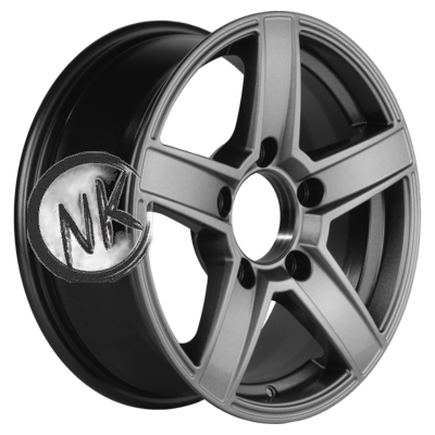 Khomen Wheels 6,5×16/5×139,7 ET35 D98,5 KHW1614 (Niva 4×4 Bronto) Gray