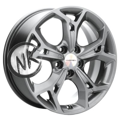 Khomen Wheels 7×17/5×114,3 ET53 D67,1 KHW1702 (Ceed) Gray