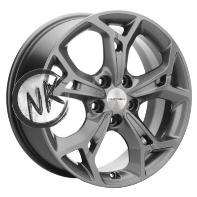 Khomen Wheels 7×17/5×108 ET50 D63,35 KHW1702 (Ford C-Max) Gray