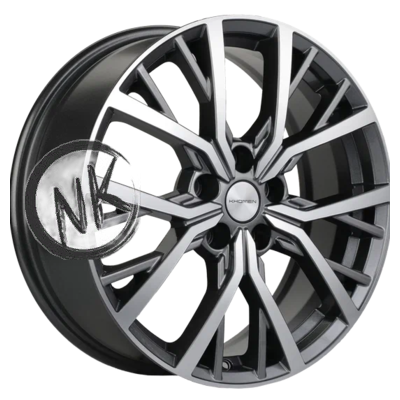 Khomen Wheels 7×18/5×114,3 ET38 D67,1 KHW1806 (Outlander) Gray-FP