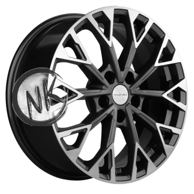 Khomen Wheels 7×17/5×108 ET50 D63,3 KHW1718 (Kuga/Focus/Volvo XC40/XC70) Gray-FP