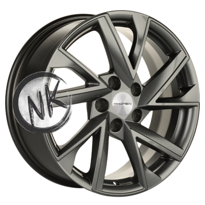 Khomen Wheels 7×17/5×112 ET45 D57,1 KHW1714 (Karoq) Gray