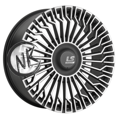 LS FlowForming 8,5×20/6×120 ET45 D67,1 RC99 MBF (конус, Колпак+лого)