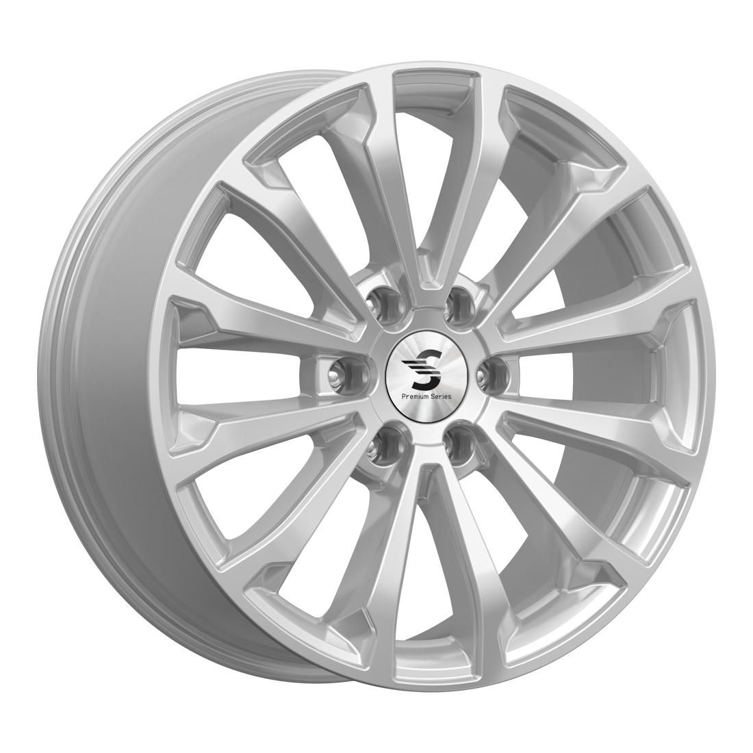 СКАД Premium  КР006 (20 Chevrolet Tahoe IV)  8,5R20 6*139,7 ET27  d77,9  Elite silver  [79993]  Fb max 1015 kg