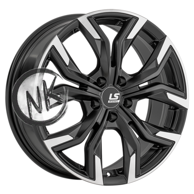 LS FlowForming 7×17/5×120 ET50 D65,1 RC92 BKSF (конус)