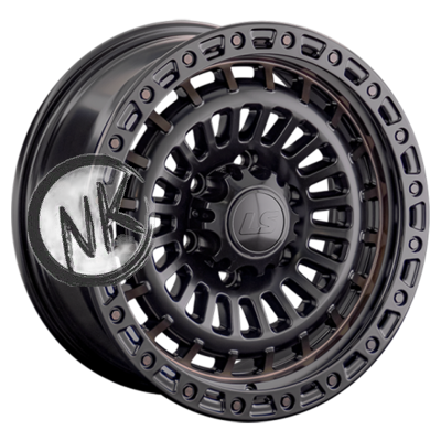 LS 8,5×17/6×139,7 ET25 D106,1 1348 BKS+BR (конус, Колпак+лого)