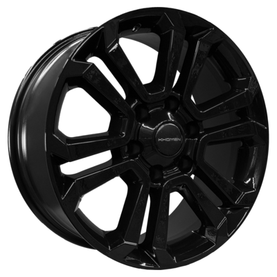 Khomen Wheels 7,5×18/6×139,7 ET30 D106,1 KHW1817 (Fortuner/Hilux) Black