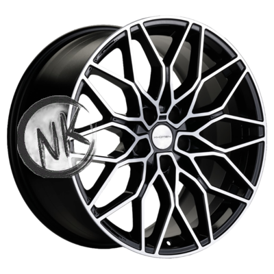 Khomen Wheels 7×18/5×114,3 ET40 D66,5 KHW1813 (Haval Dargo) Black-FP