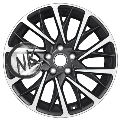 Khomen Wheels 7,5×18/5×114,3 ET50,5 D67,1 KHW1804 (Sonata/Optima/Soul) Black-FP