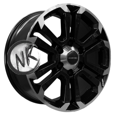Khomen Wheels 7,5×18/6×139,7 ET25 D106,1 KHW1817 (LC Prado) Black-FP