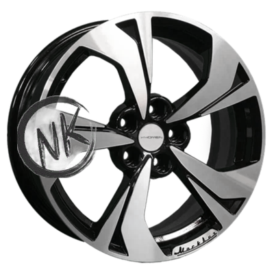 Khomen Wheels 7×17/5×114,3 ET40 D66,1 KHW1724 (Qashqai) Black-FP