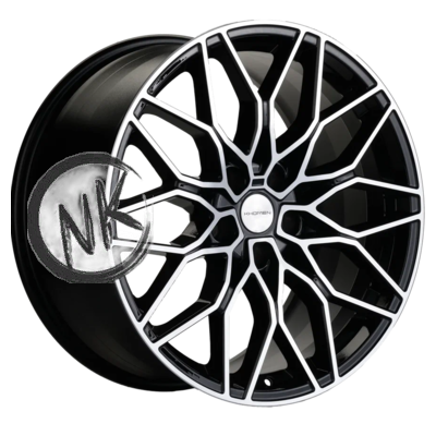 Khomen Wheels 8,5×19/5×112 ET30 D66,6 KHW1902 (Audi/VW) Black-FP